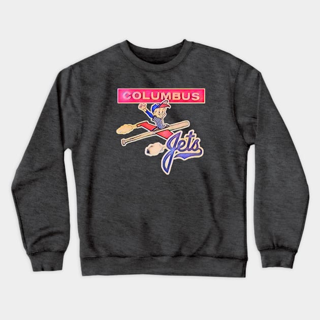 Columbus Jets Baseball Crewneck Sweatshirt by Kitta’s Shop